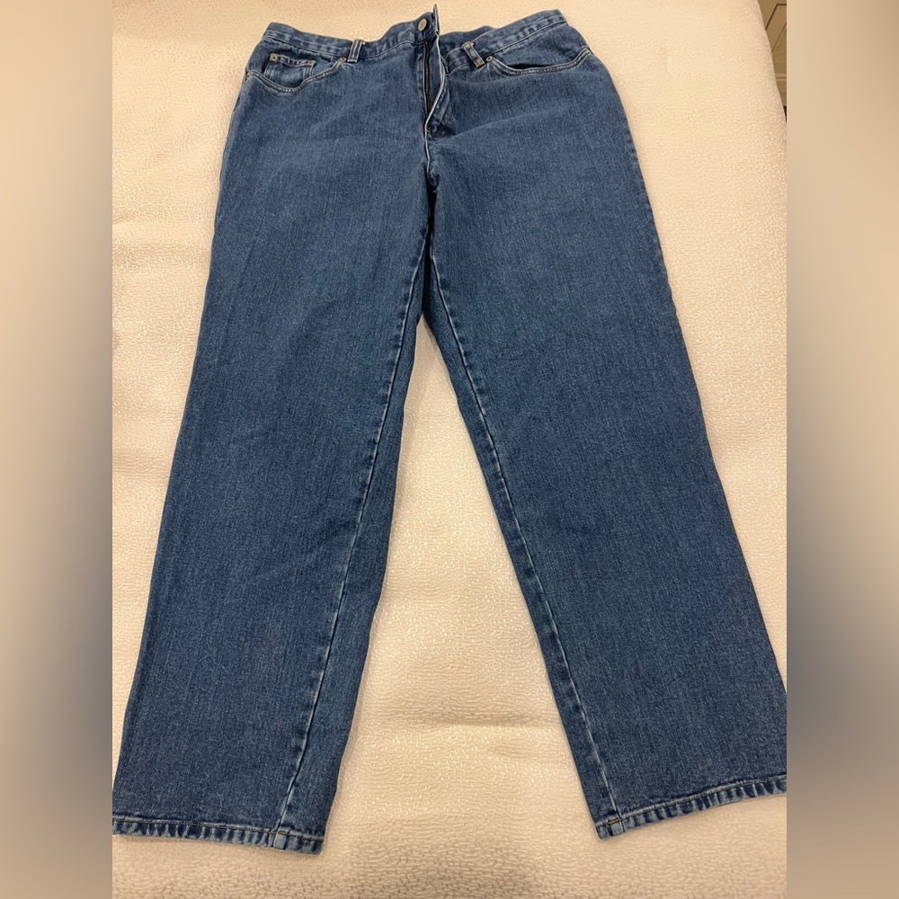 Ralph Lauren Women's Straight Leg Blue Jeans